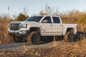 Chevrolet Silverado 1500 Suspension Lift Kit - Rough Country - 7 Inch Stamped Steel LCA, Forged UCA, M1 Struts - '16-'18